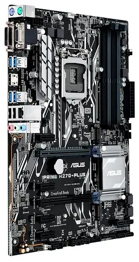 Материнская плата ASUS Prime H270-Plus (Prime H270-Plus) (Socket 1151, Intel H270, ATX) Б/у - фото 2