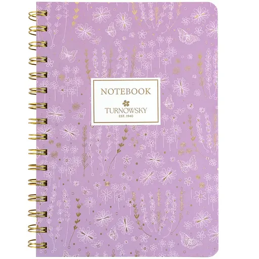 Блокнот на спіралі Axent Turnowsky Morning Dew А5 80 аркушів у клітинку (8470-13-A-TR)