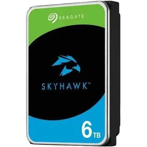 Жесткий диск Seagate SkyHawk, SATA3, 256 Мб, 5400 об/мин 3.5" 6Tb (ST6000VX009) - фото 1