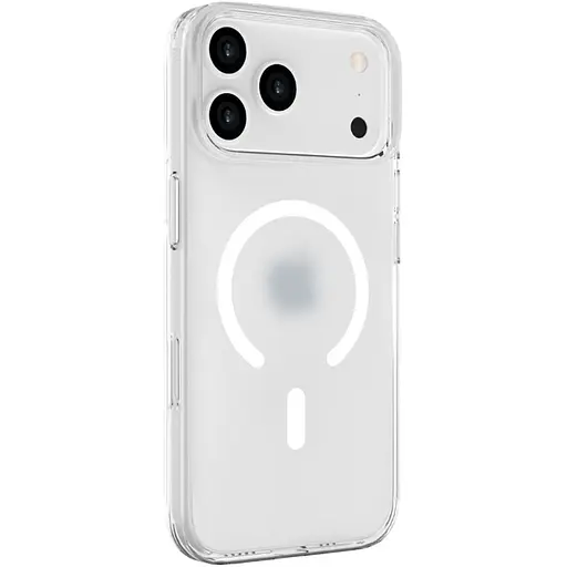 Чехол iLera GlassCase + Camera Button with MagSafe для Apple iPhone 17 Pro Frosted iLGlCFrCb17Pr (150413)