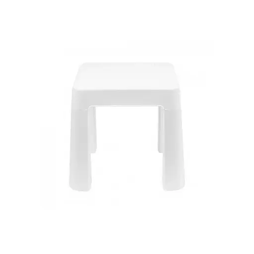 Дитячий табурет 0891TXK білий, до 75 кг 32 х 32 х 28 см - фото 2