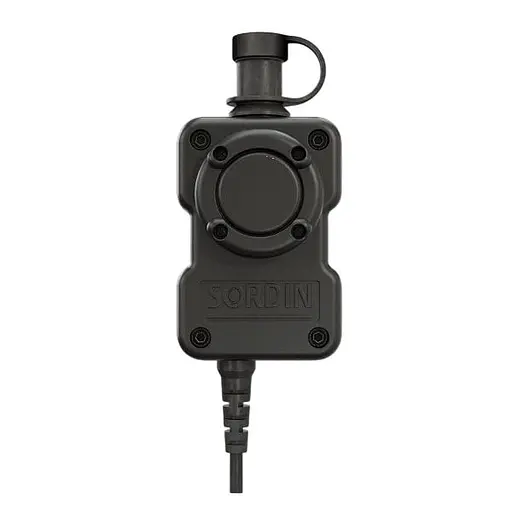 Гарнитура  Sordin PTT Single com Splash Proof KL094, 75906-094-S 