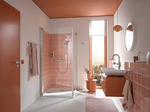 Термостат для душа Grohe Grohtherm 500 с душевым гарнитуром 34796001, Хром - фото 3