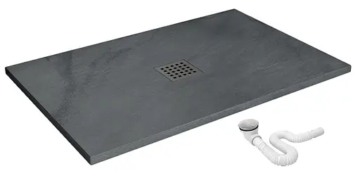 Душовий піддон Rea grey Rock 80x120 REA-K4583 Сірий - фото 2