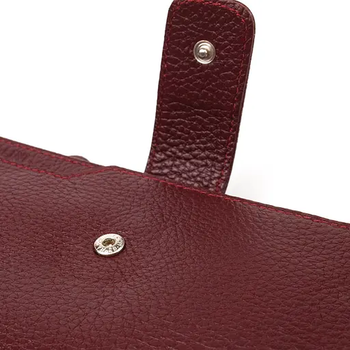 Кожаный женский кошелек Canpellini 10х18.7х2 см acs0025153 - фото 3