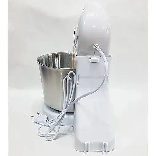 Стационарный электрический миксер с чашей Rainberg RB-1006 500W с насадками для замешивания крутого теста - фото 2