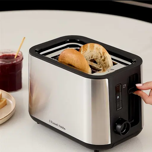Тостер Russell Hobbs Heaton Brushed 2Slice Toaster 27390-56 - фото 9