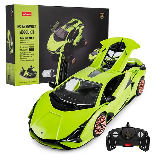 Конструктор RASTAR Lamborghini Sian 1:18 зелений 97400