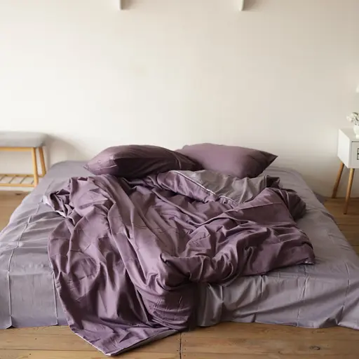Комплект постельного белья фиолетовый Lupine - двухспальный - фото 1