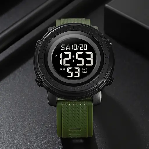 Наручные часы мужские 2215AG Army green Skmei acs0030143 - фото 4