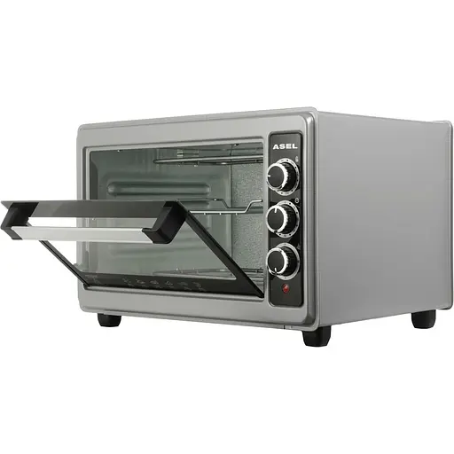 Электрическая духовка Asel настольная AF 33-23 Grey (132434) - фото 4