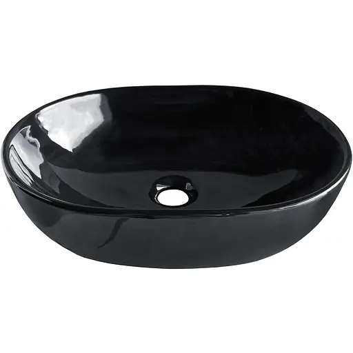 Умивальник Volle Amadeus M 48x35 13-06-06Black, Чорний - фото 1