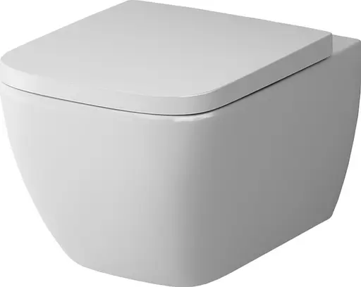 Унитаз подвесной FlashClean Am.Pm Gem с сиденьем микролифт белый C901701SC, Белый - фото 1