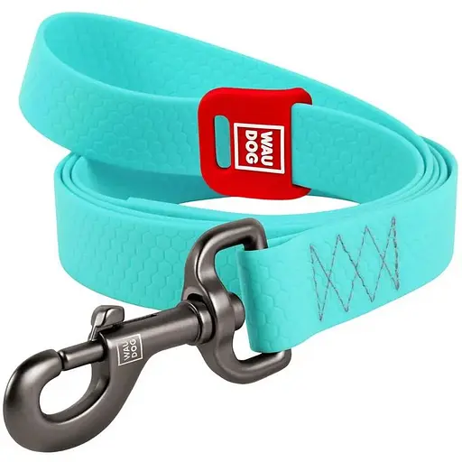 Повідець для собак Waudog Waterproof водостійкий, світиться в темряві, M