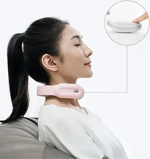 Маcажер для шиї PGG Intelligent Neck D12 Pink (103599) - фото 5