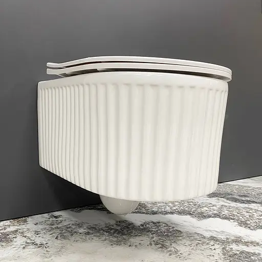 Подвесной унитаз VBI Torcello white VBI-020800, Белый - фото 3