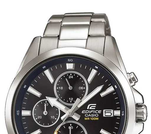 Наручные часы стальные мужские оригинальные Casio Edifice EFV-560D-1AVUEF (модуль 5451) - фото 6