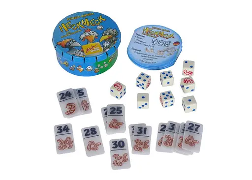 Настільна гра Zoch Хекмек Міні (металева коробка) (Mini Heckmeck am Bratwurmeck) (англ.) (601105091) - фото 4