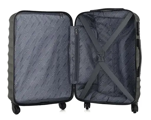 Валіза Semi Line 24" (M) Black (T5634-2) (DAS302597) - фото 2