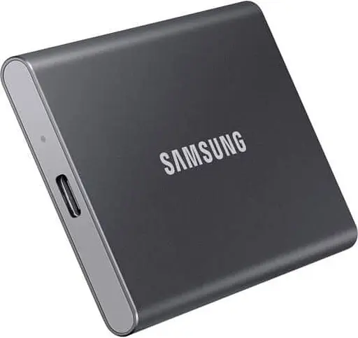 Накопичувач SSD Samsung SSD 2TB USB 3.2 Gen 2 T7 Titan Gray (MU-PC2T0T/WW) - фото 4