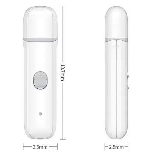 Триммер для когтей Xiaomi Pawbby Electric Pet Nail Grinder (MG-NG001A) - фото 8