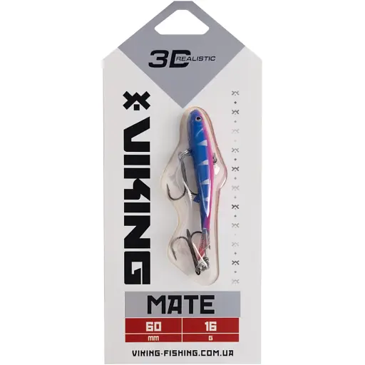 Балансир Viking Fishing Mate Ice Jig 60mm 17g #09 Strange Perch - фото 2