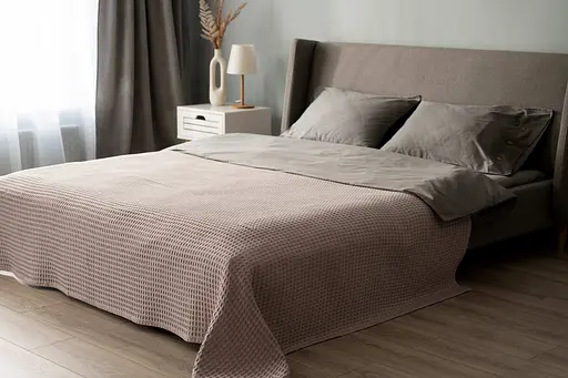 Плед Ardesto Pique 160х230 см бежевий (ART0816PE) - фото 11