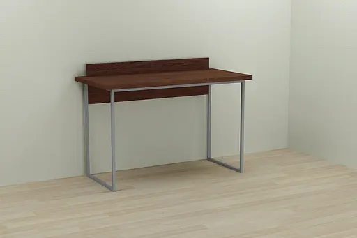 Компьютерный стол Ferrum-decor Скай 75x140x70 серый ДСП Венге 32мм (FRD-106087)