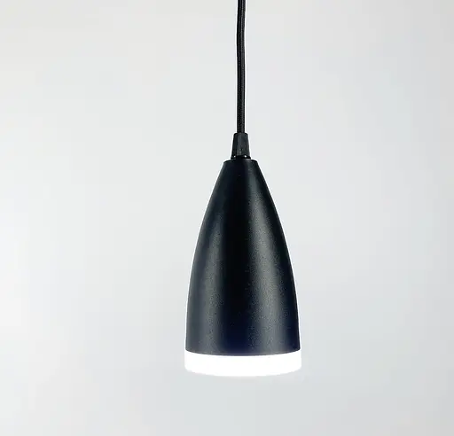 Підвісний світильник у чорному каркасі | Арт. ML323 чорний | Line F - фото 6