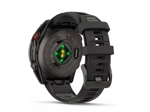 Смарт-часы Garmin Fenix 8 Pro 47 mm AMOLED Titanium with Graphite/Black (010-03198-10/11) - фото 3