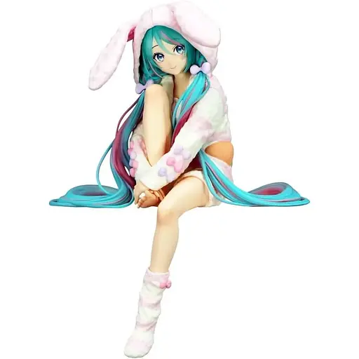 Коллекционная фигурка   FuRyu Noodle Вокалоид Хацунэ Мику Vocaloid Hatsune Miku Rabbit Ear Pajamas 14 см F V HM - фото 1