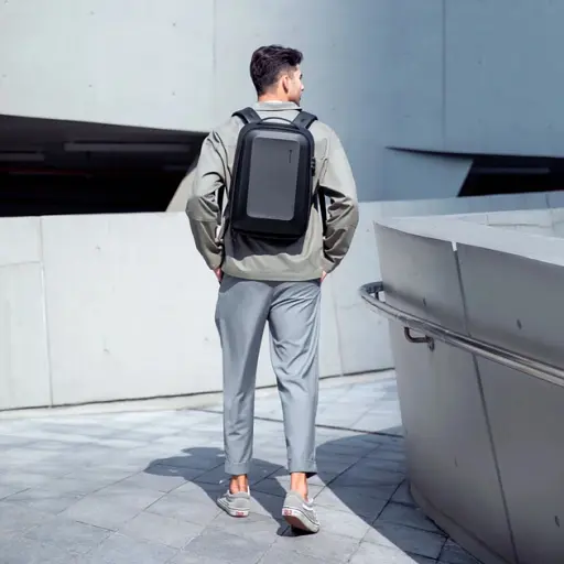 Рюкзак городской Mark Ryden 2958 15л с отсеком для ноутбука до 15.6" и Замком Black (18188) - фото 9