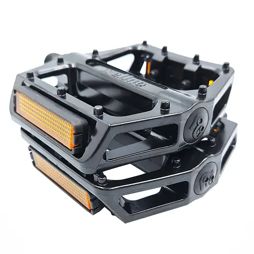 Велосипедные педали алюминиевые Wellgo VB087 на полимерных подшипниках черный (G0001513) - фото 1