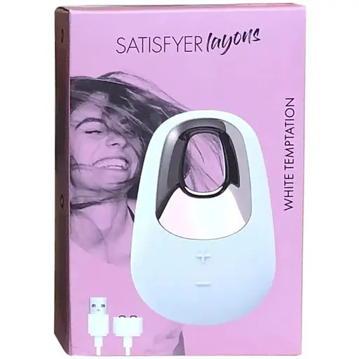 Мощный вибратор Satisfyer Lay-On - White Temptation - фото 5