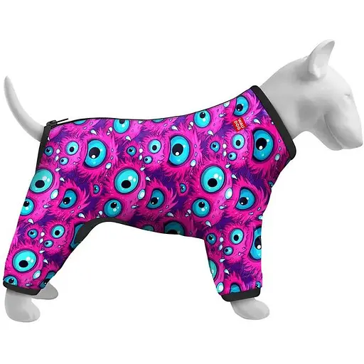 Вітровка для собак Waudog Clothes, малюнок "Око монстра", L50 - фото 2