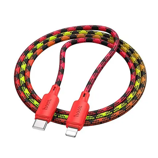 Кабель Hoco Type-C Lightning Meridian PD Charging Data Cable X116 1 м 27W - фото 3