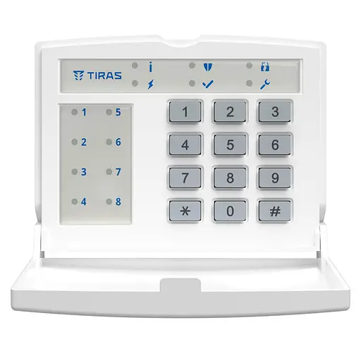 Клавиатура Tiras K-LED8 на 8 индикаторов зон. (21-00023) - фото 4