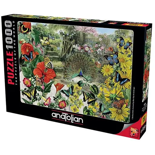 Пазл Anatolian Павлин в саду 1000 эл. (1084) - фото 1