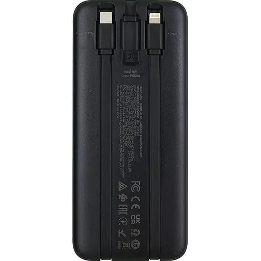 Зовнішній акумулятор Hoco J132 Sabio 10000mAh 22.5W Black (632577) [151682] - фото 3
