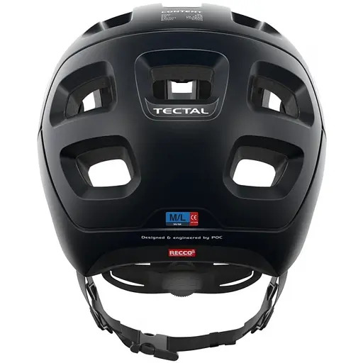 Велошолом Poc Tectal Black Matt M (1033-PC 105171037MED1) - фото 4