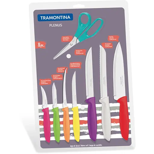 Набор ножей Tramontina Plenus, 8 предметов (6412089)
