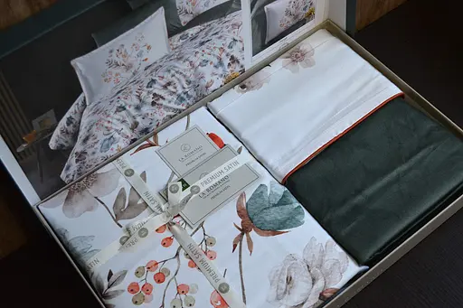 Постільна білизна Madena Beige Сатин Делюкс La Romano pbe0051260 - фото 3