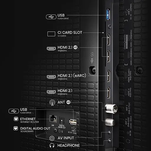 LED-телевизор Hisense 100E7Q PRO (7134222) - фото 5