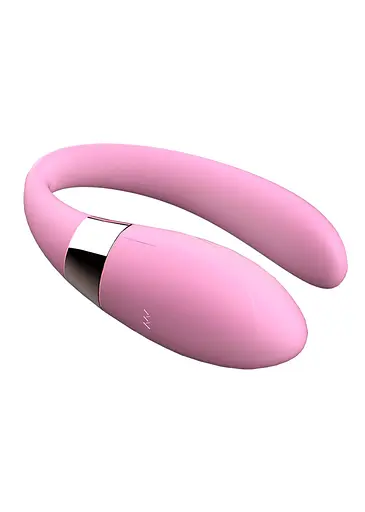 Вібратор Boss Series V-Vibe 9 см рожевий - фото 3