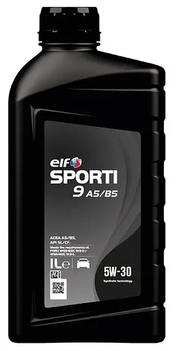 Моторна олива ELF SPORTI 9 A5/B5 5W-30 1л (10-1 SP9 A5)