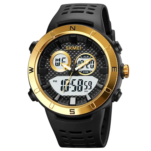 Наручные часы мужские 2014GDWT Gold-White Skmei acs0030393