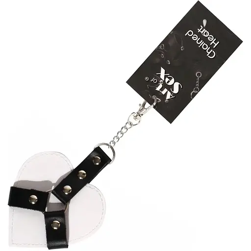 Брелок на карабіні для ключів Art of Sex Chained Heart - фото 2