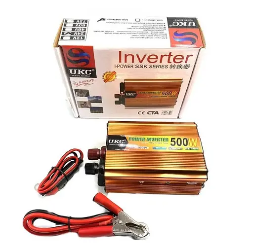 Преобразователь напряжения AC/DC UKC SSK-500W/220В + USB Инвертор - фото 6