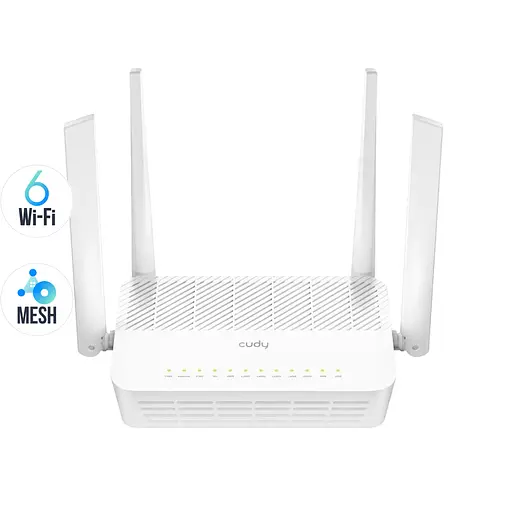 WiFi 6 Mesh-маршрутизатор 2.5G Cudy WR3000H двухдиапазонный AX3000 (73-00544)