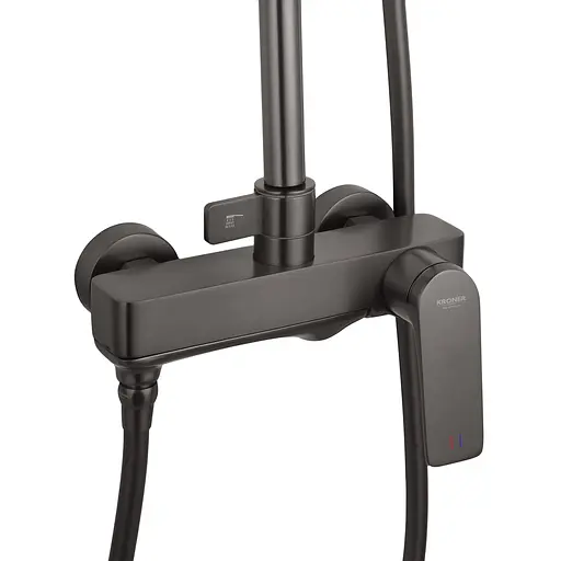 Душова система Kroner KRP Graz - GRP063, Графіт - фото 6